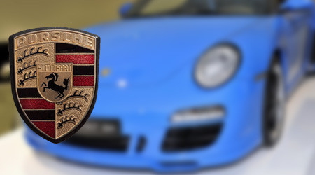 Porsche: PKW + Logo (Quelle: pixabay.de)