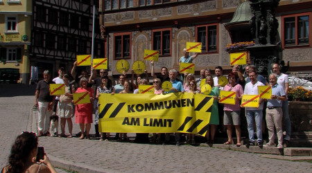 Aktionstag "Kommunen am Limit" (Quelle: BWeins)