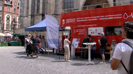 Aufkl&auml;rungsbus der Initiative "Herzenssache Lebenszeit" (Quelle: BWeins)